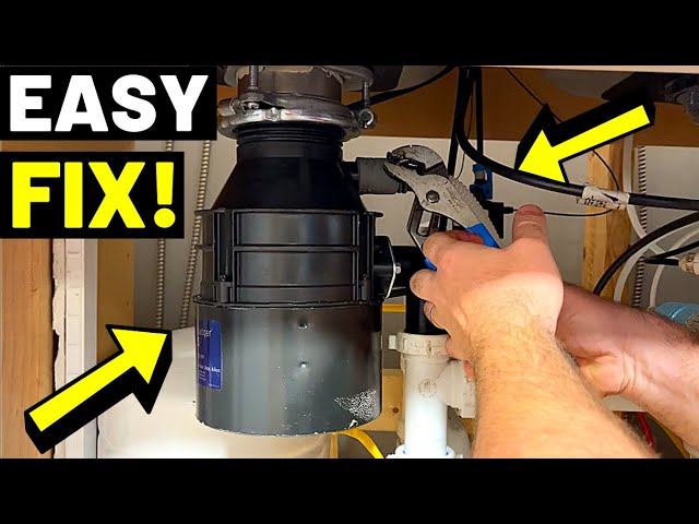Garbage Disposal Repair: Troubleshooting a Non-Responsive Unit