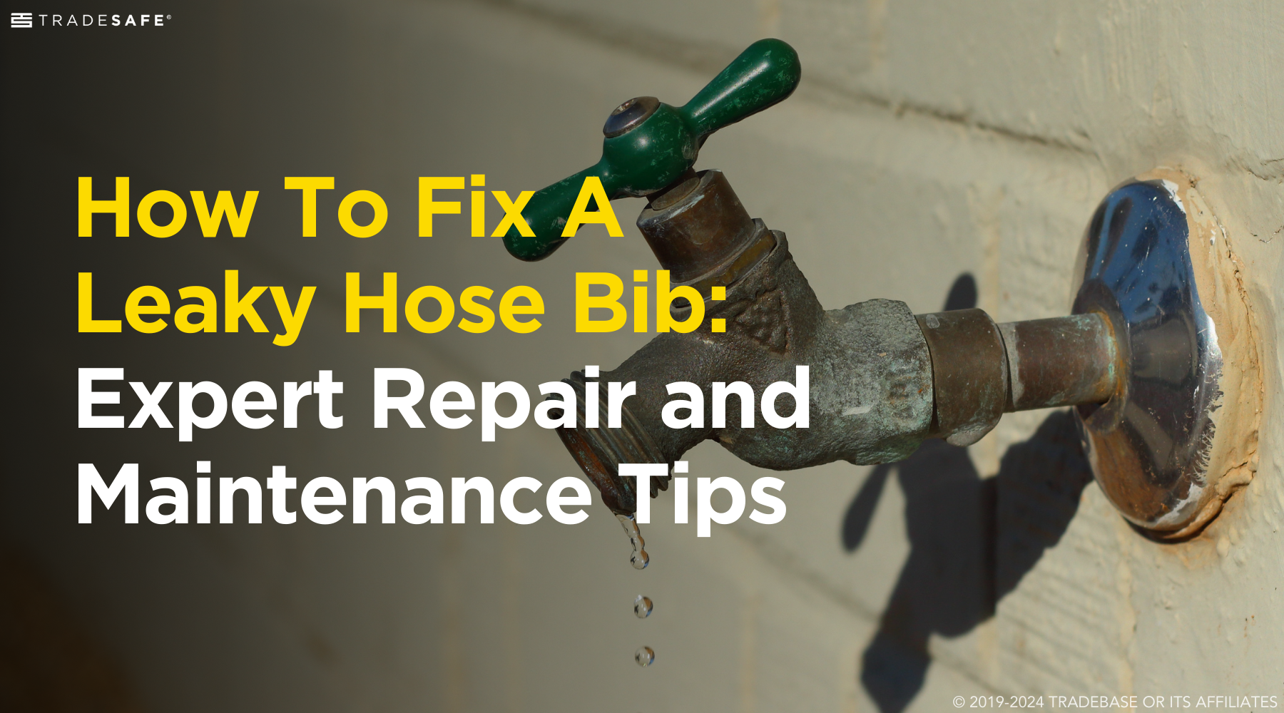 Fix a Leaky Outdoor Faucet: Water Intake Repair Guide