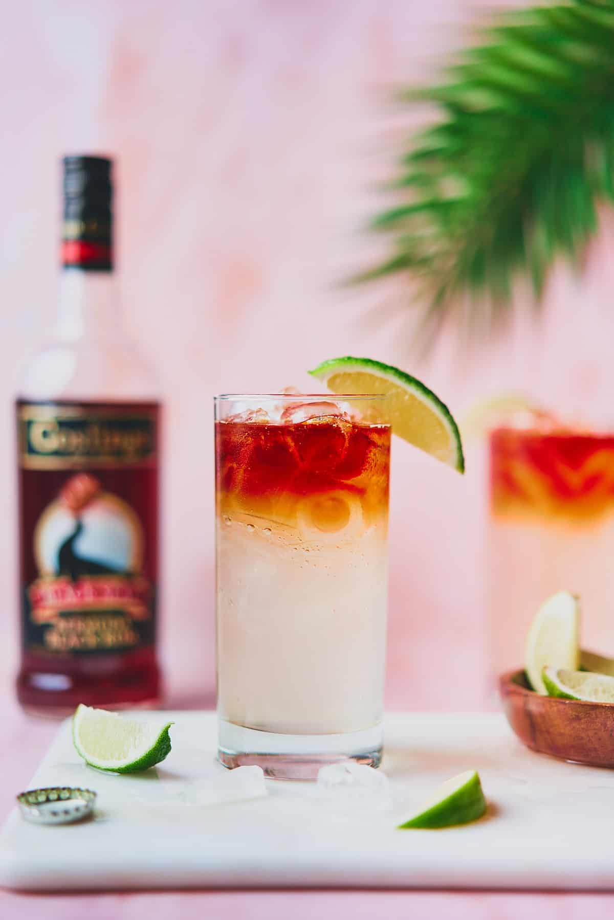 Dark and Stormy (bitters variation)