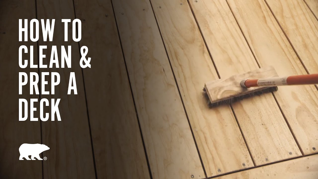 Deck Cleaning